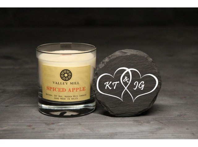 Personalised Spiced Apple Soy Candle